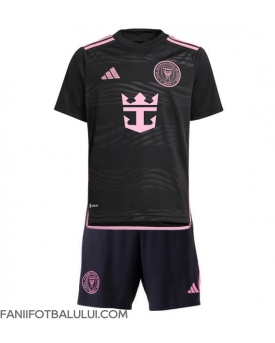 Inter Miami Echipament de Fotbal Replică 2024-25 Copii Deplasare (+ Șorturi)